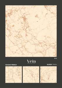 Carrelage en porcelaine brillant Regal Aura 600x600mm 60x60cm 24x24 pouces, élégant, carré, décoratif, pour revêtement de sol architectural - Product Image 4