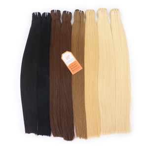 High Quality 8-Inch to <b>40</b>-Inch Vietnamese Human Hair Extensions Full Cuticle Aligned Weft Hair Bone Straight - Product Image 3
