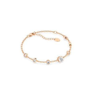 REYES Joyería Fina, Pulsera de Oro Sólido de 14K/18K con Diamante Cultivado en Laboratorio de Corte Redondo de 5.1mm, Regalo Clásico para Bodas - Product Image 5