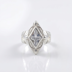 DIVYORO <b>CITRINE</b> TEAR DROP <b>RING</b> - Product Image 1