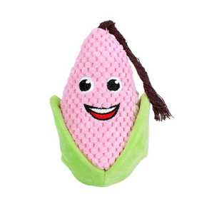 Jouet à mâcher en peluche pour animaux de compagnie, écologique, motif dessin animé, jouet couineur pour chat, mignon maïs, résistant aux morsures, nettoyage des dents - Product Image 6