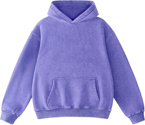 Sweat à capuche oversize délavé pour femme – Personnalisé, respirant et tendance – Vente en gros à prix abordable - Product Image 4