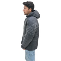Parka d'hiver Blaze Fight Wear grande taille avec fermeture éclair et capuche pour homme, doudoune imperméable réversible chaude et épaisse, mode outdoor