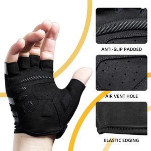 Gants de cyclisme à écran tactile - Antidérapants, respirants, à doigts entiers - Product Image 4