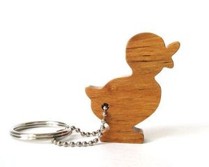 Llavero de Madera Reciclada Hecho a Mano, Diseño Personalizado, Proveedor Mayorista, Llavero de Madera con Acabado Natural, Artículo de Regalo Ecológico Premium - Product Image 5