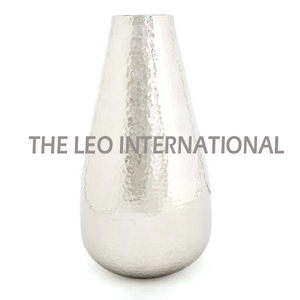 Vase à fleurs de mariage de luxe moderne haut de gamme en gros, décoration métallique brillante avec logo personnalisé, centre de table de mariage - Product Image 3