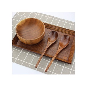 Bol à salade en bois de qualité supérieure, rustique, fait main, parfait pour les fruits, les collations, les desserts, les noix, la salle à manger, la cuisine, le restaurant - Product Image 6