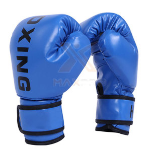 Gants de boxe d'entraînement de qualité supérieure en cuir, avec évacuation de l'humidité, couleurs et tailles personnalisables - Product Image 4