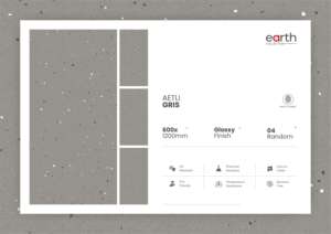 Azulejo de porcelana premium con acabado brillante para pisos y paredes, 600x1200 mm, 24x48, losa grande, diseño moderno de lujo para interiores y exteriores, hotel, villa - Product Image 5