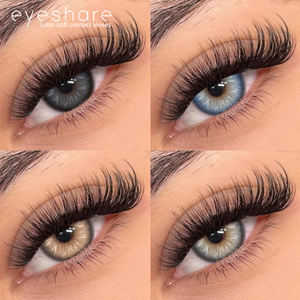 คอนแทคเลนส์แบบนิ่ม Eyeshare Oem/Odm สีดำ น้ำเงิน น้ำตาล เทา  เลนส์สี  คอนแทคเลนส์สี  ใช้งานได้ 1 ปี  เลนส์แว่นตา - Product Image 2