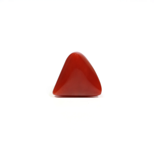 Loose Red Coral Gemstone 6.6 Carat Oval Cut Calibrated for Fine Jewelry - Product Image 2