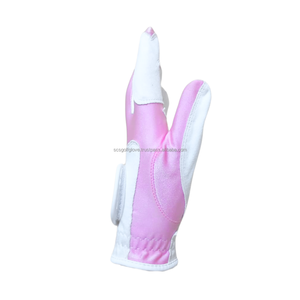 Logo personnalisé de haute qualité SCS025 gant de golf en daim gaucher tissu équipement de sport - Product Image 3