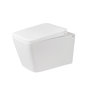 WC suspendu en céramique blanche, fabriqué en Inde, largement utilisé, vendu en gros, à prix abordable - Product Image 1
