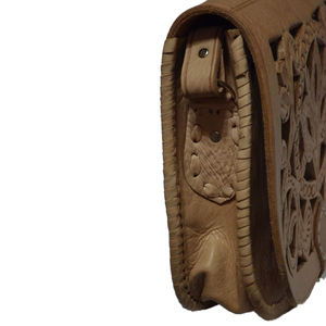 Elegante Bolso de Mano Vintage de Piel de Becerro Marrón de Primera Calidad para Mujer, con Diseño de Puntos, Cierre de Cremallera, Accesorio de Viaje de la Tienda Biyadina - Product Image 2