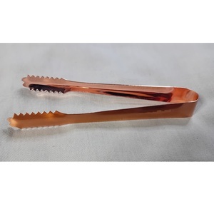 Pince à glace festonnée en cuivre de style artisanal vintage, ustensile de cuisine de qualité supérieure, design élégant et ergonomique - Product Image 6
