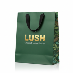 Luxury Recyclable Eco-Friendly White Paper Food <b>Packaging</b> <b>Bags</b> with Custom Printed Handles for Restaurants and Bakeries - Product Image 3