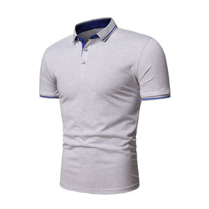 Polo pour homme, tissu respirant, manches courtes, col classique, t-shirt confortable, vêtements décontractés d'été pour les voyages et les activités - Product Image 2