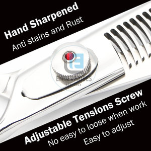 Reasonable Price Professional Stainless Steel <b>Thinning</b> Scissors for Hair Cutting-Durable Barber Use - Product Image 5