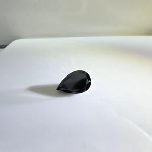 Diamant de laboratoire CVD de 1 carat, taille poire, noir fantaisie, certifié IGI, pierre lâche pour la fabrication de bagues, pendentifs et bijoux - Product Image 3