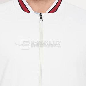 Chaqueta bomber para hombre con estilo y logotipo personalizados, de alta calidad, talla grande, informal, para invierno, hecha en Pakistán. - Product Image 5