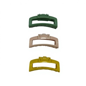 Pinzas de Pelo en Forma de U de ABS con Doble Punta, Antideslizantes para Cabello Rizado, Ajustables y Duraderas para Uso Diario Femenino - Product Image 1