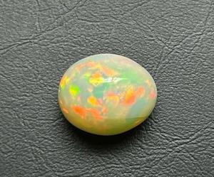Shamim Gems Ópalo Welo Etíope Natural, Corte Ovalado, Multicolor con Juego de Color y Fuego, 12x14.50 mm, 8.32 CTS, Gema Suelta Sin Agujero para Joyería Fina - Product Image 4