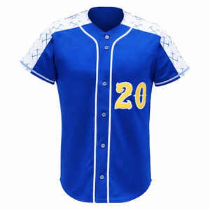 Uniformes de Béisbol para Hombre de Alta Calidad, Ligeros, Sublimados, Transpirables, que Absorben la Humedad, 100% Poliéster, Cortos, Tallas Grandes, Color Sólido - Product Image 2