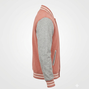 Wholesale Winter <b>Men's</b> Varsity <b>Jacket</b> OEM Custom Logo Canvas Front Leather Hooded Reversible Long Sleeves Casual Top Selling - Product Image 2