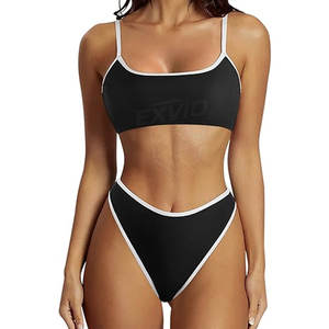 Conjunto de Bikini de Diseño Personalizado y Elegante, Tejido Cómodo, Diseño Más Reciente, Trajes de Baño para Mujer - Product Image 5