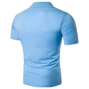 Polo homme léger en polyester, manches courtes, meilleur design, prix avantageux, en solde - Product Image 2
