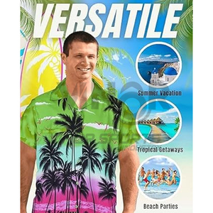 Camisa de playa para hombre, ropa para vacaciones de fin de semana, camisa de playa para hombre, camisa de verano inspirada en las tendencias, camisa de playa para hombre, ropa de moda elegante y relajada - Product Image 6