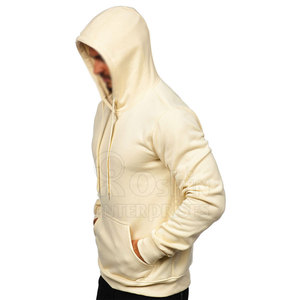Sweat-shirts à capuche pour hommes en coton/polaire de qualité supérieure avec grande poche avant, design streetwear décontracté et coupe ample pour un usage quotidien - Product Image 3