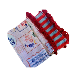 Essuie-tout de cuisine en coton à motif citrouille 40x60cm 180GSM 200TC, tissu gaufré SA8000, faible MOQ, OEM ODM, Inde, saisonnier, en gros, B2B - Product Image 4