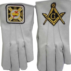 Guantes Masónicos de Primera Calidad, Colores Personalizados, Algodón Suave, Ecológicos, Transpirables y Duraderos para Uso Doméstico - Product Image 5