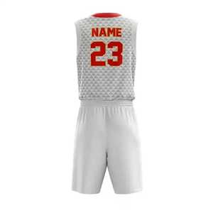 Uniforme de Baloncesto Personalizado, Uniforme de Equipo de Baloncesto, 100% Poliéster, Uniforme de Baloncesto para Hombre, Fabricación en Pakistán - Product Image 6