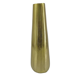 High Quality Aluminium Flower Vase With Polish Finished For Tabletop Home Decor Metal Flower Vase For <b>Table</b> Decoration - Product Image 4