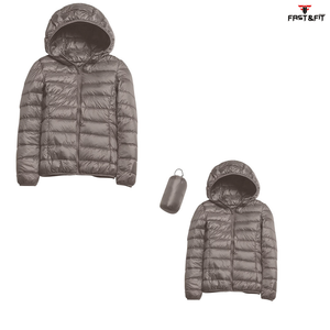 Chaqueta Acolchada Larga para Mujer, Diseño Popular, Impermeable, Transpirable, de Algodón, para Invierno, Hecha en Pakistán - Product Image 6