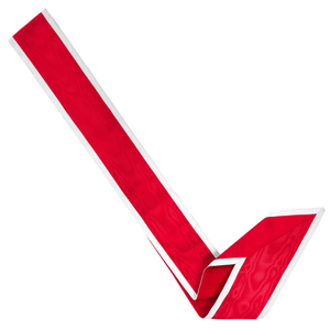 Nuevas Bandas Masónicas Rojas y Blancas de Alta Calidad con Diseño 3D, Venta Directa de Fábrica, Servicio OEM, Material de Latón, Más Vendidas - Product Image 3