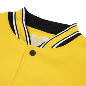 เสื้อแจ็คเก็ตวาร์ซิตี้สีน้ำเงินเหลืองสำหรับผู้ชาย ปักตัวอักษร R สไตล์พรีปปี้ ทรงปกติ ใส่ได้ในฤดูใบไม้ร่วง ยี่ห้อ Fortleo - Product Image 4