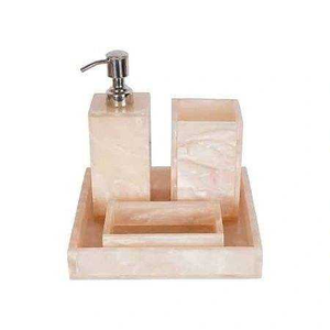 Juego de Productos de Baño Premium, Juego de Baño a Base de Resina Natural, 100% Hecho a Mano, Ligero - Product Image 3