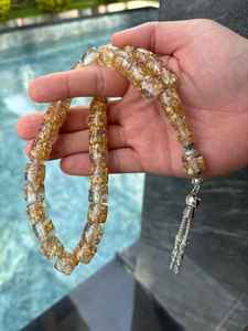 Handcrafted Resin Round Islamic Tasbih <b>Rosaries</b> for Home Decoration and Worship Occasions - Product Image 2