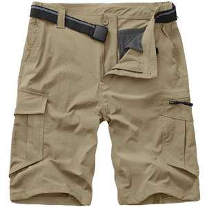 Custom Logo <b>Mens</b> <b>Cargo</b> <b>Shorts</b> <b>Lightweight</b> <b>Shorts</b> Multi Pocket Streetwear Casual Summer Wear <b>Men</b> - Product Image 1