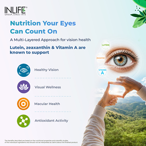 Cápsulas para la Salud Ocular con Luteína, Zeaxantina, Arándano, Semilla de Uva, Licopeno, Zinc, Selenio, Vitaminas A, C, E, 60 Cápsulas Vegetarianas - Product Image 3
