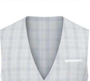 Chaleco de Negocios a Cuadros para Hombre, Uniforme de Oficina, Gilet - Product Image 3