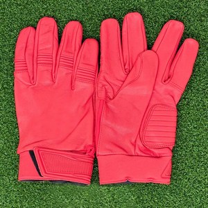 <b>Full</b> Finger Sports Gloves Red Blue Sublimation Print Hook And Loop Closure Non <b>Slip</b> Polyester Unisex All Seasons - Product Image 5