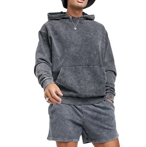 กางเกงขาสั้นเดินชายหาดสำหรับผู้ชาย,เสื้อลำลองแบบสวมหัวมีฮู้ดกางเกงขาสั้นเล่นกีฬาฤดูร้อนแบบสั่งตัด - Product Image 1