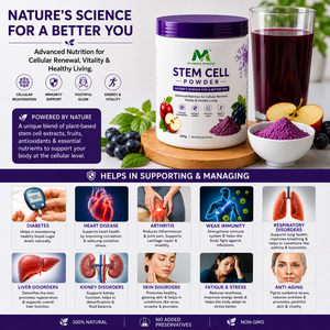 Polvo Puro de Células Madre Avanzadas 200 g |   Fórmula de Extracto de Células Madre Vegetales para la Salud Celular, el Envejecimiento Saludable y el Apoyo Energético - Product Image 6