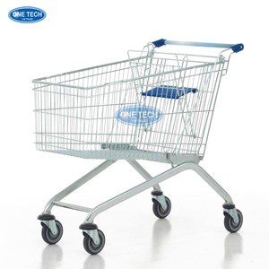 รถเข็นช็อปปิ้ง / รถเข็นซื้อของ 60 ลิตร ยี่ห้อเวียดนามวันเทค โครงเหล็กสแตนเลสเคลือบสีฝุ่น - Product Image 3