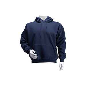 High Quality 300 Grams Heavyweight Zipper Hoody Fleece Hoodie Drop Shoulder No <b>Strings</b> Men 100% Cotton Lined - Product Image 3