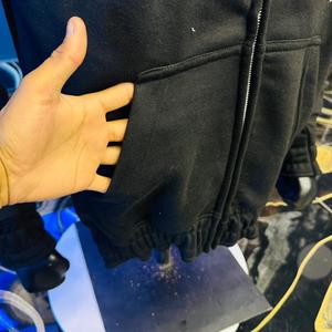 Sudaderas con Capucha Personalizadas con Estampado Serigrafiado, Diseño de Moda Oversize para Invierno, Hechas en Pakistán por Zeyn Industry, Sudaderas con Cremallera Estilo Streetwear - Product Image 5